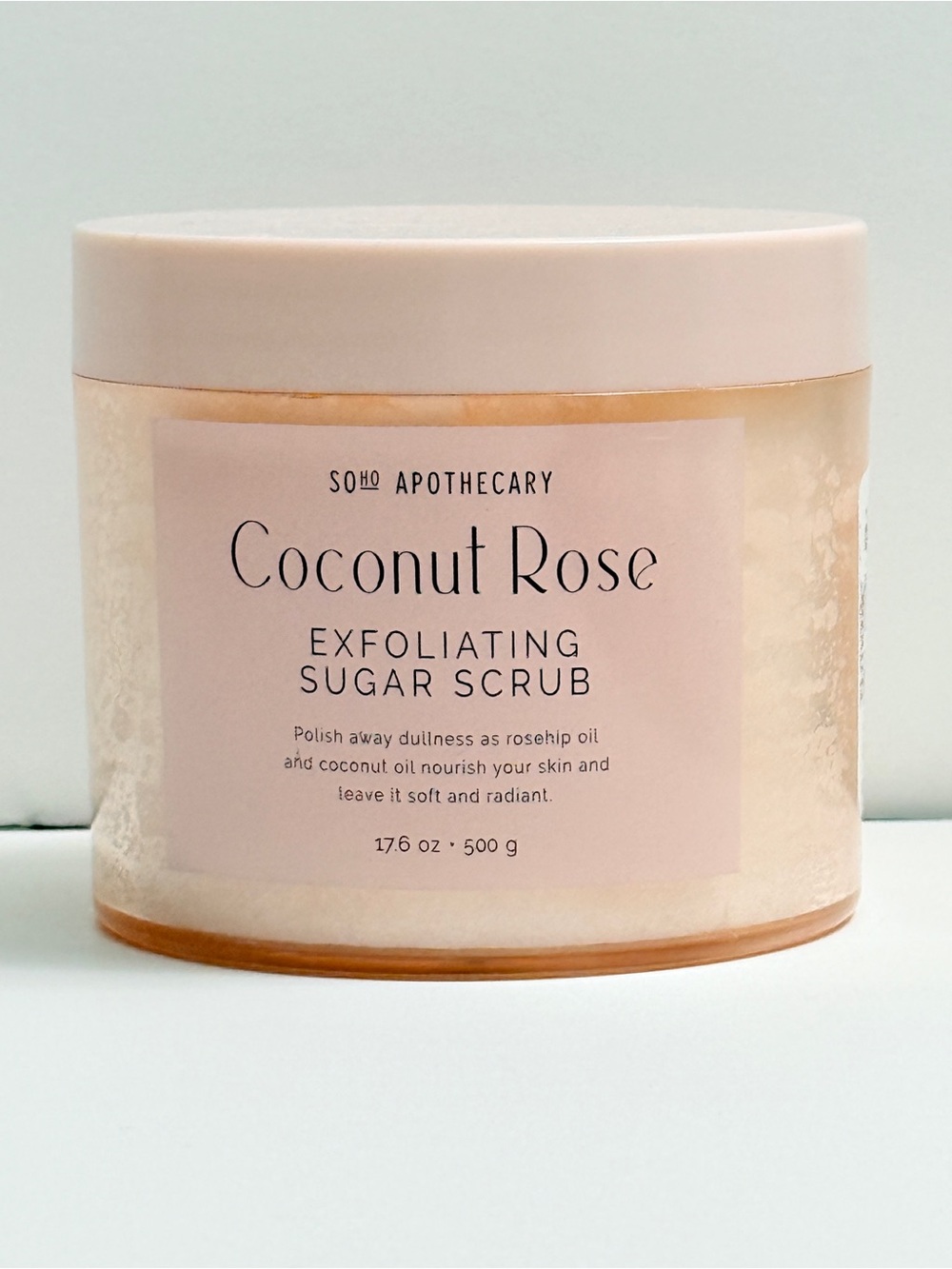 Coconut Rose Exfoliating Sugar Scrub - New